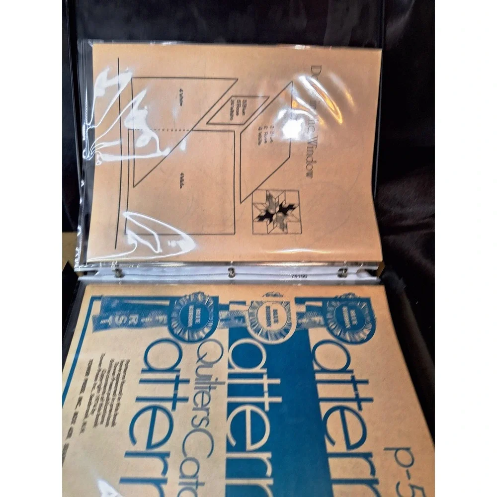 Vintage Tower Press Blue Ribbon Patterns Quilting Embroidery Booklets Binder 70s